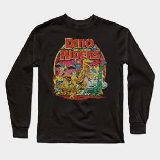 Dino-Riders The Adventure Begins 1988 - (Verge Club) Long Sleeve T-Shirt